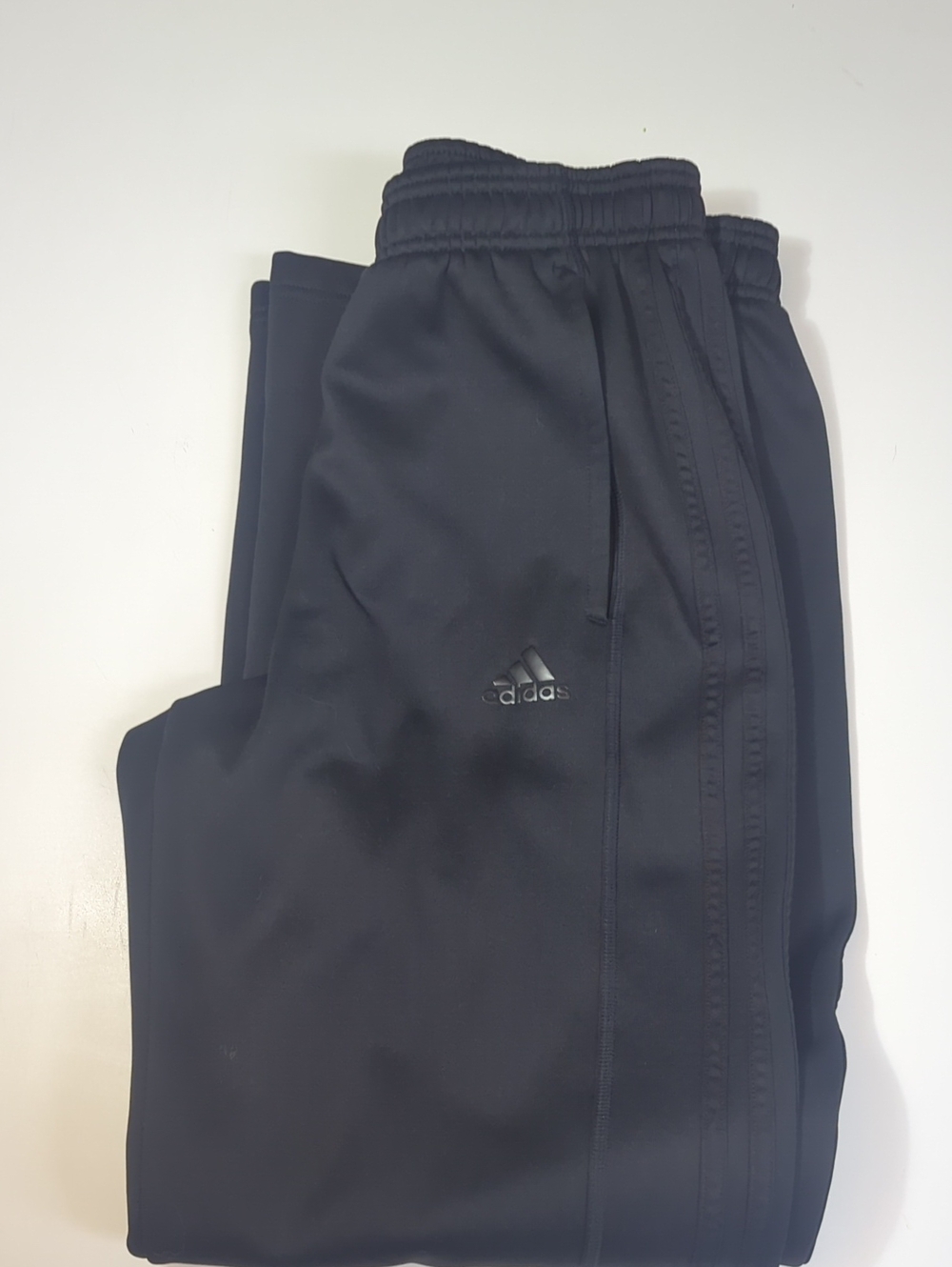 Adidas Climawarm Black Fleece Lined Athletic Jogger Pants Women's M